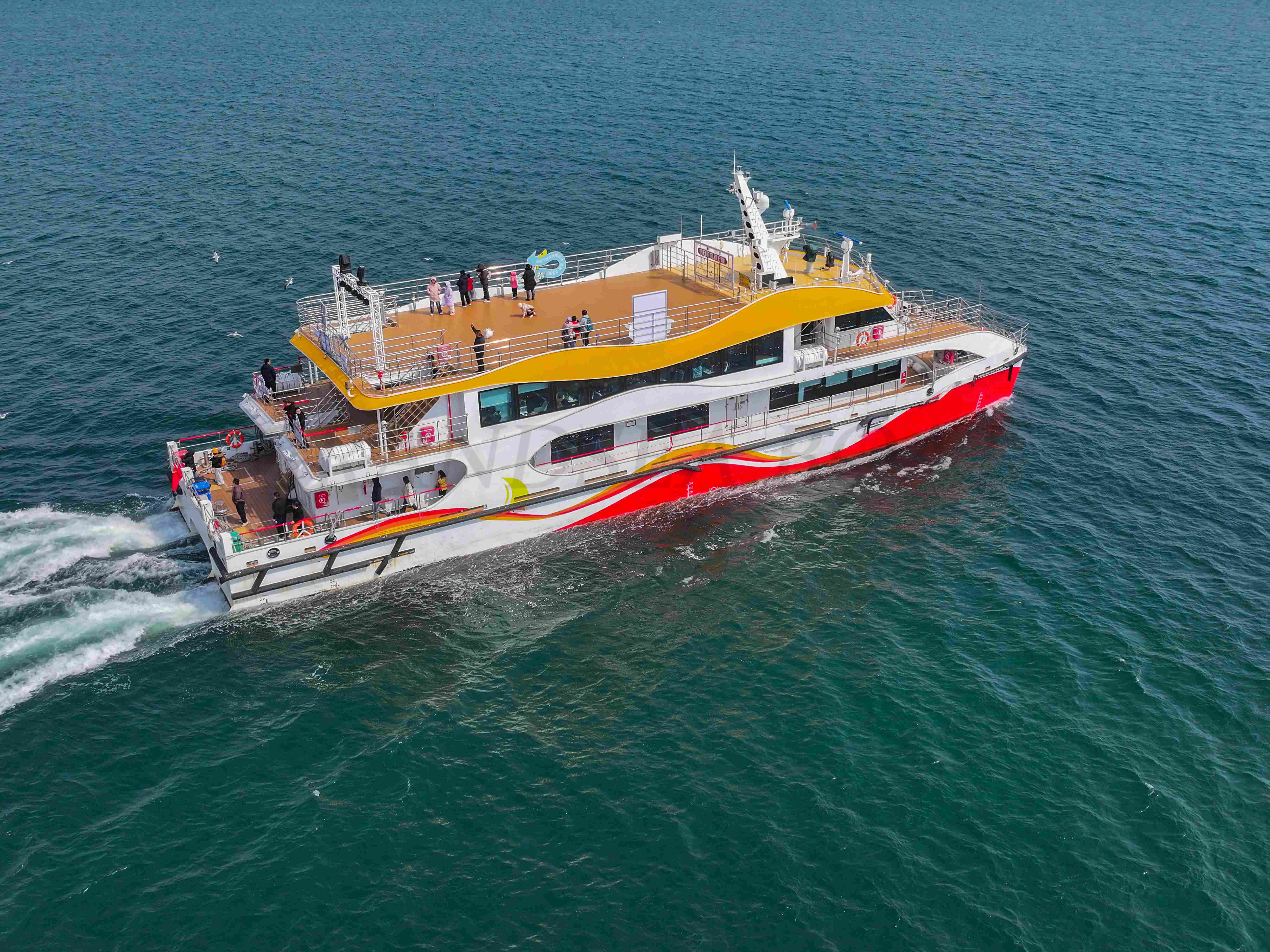 Grandsea 35米200座铝合金派对船、晚餐观光游船，旅游船现货出售