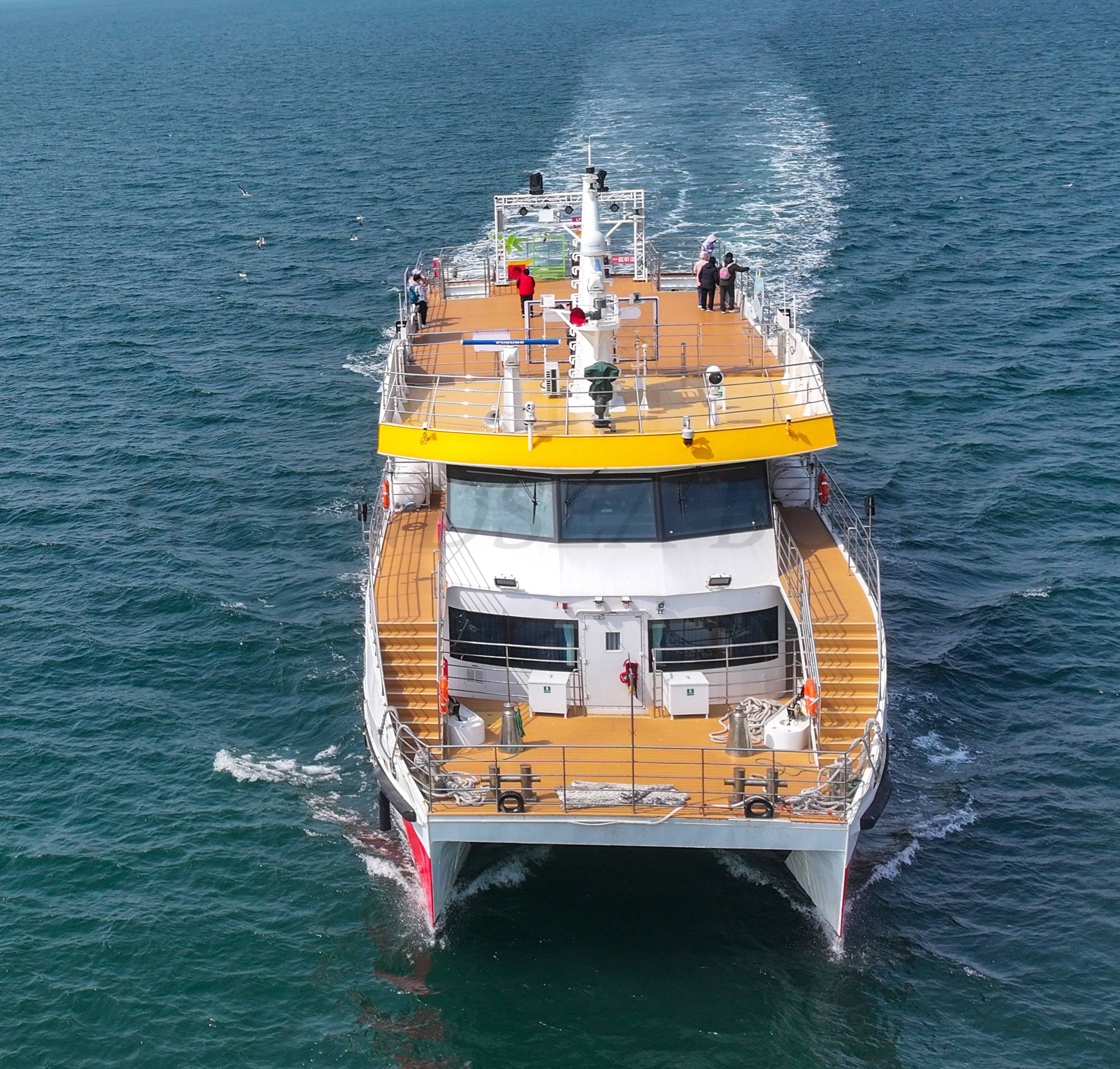 Grandsea 35米200座铝合金派对船、晚餐观光游船，旅游船现货出售
