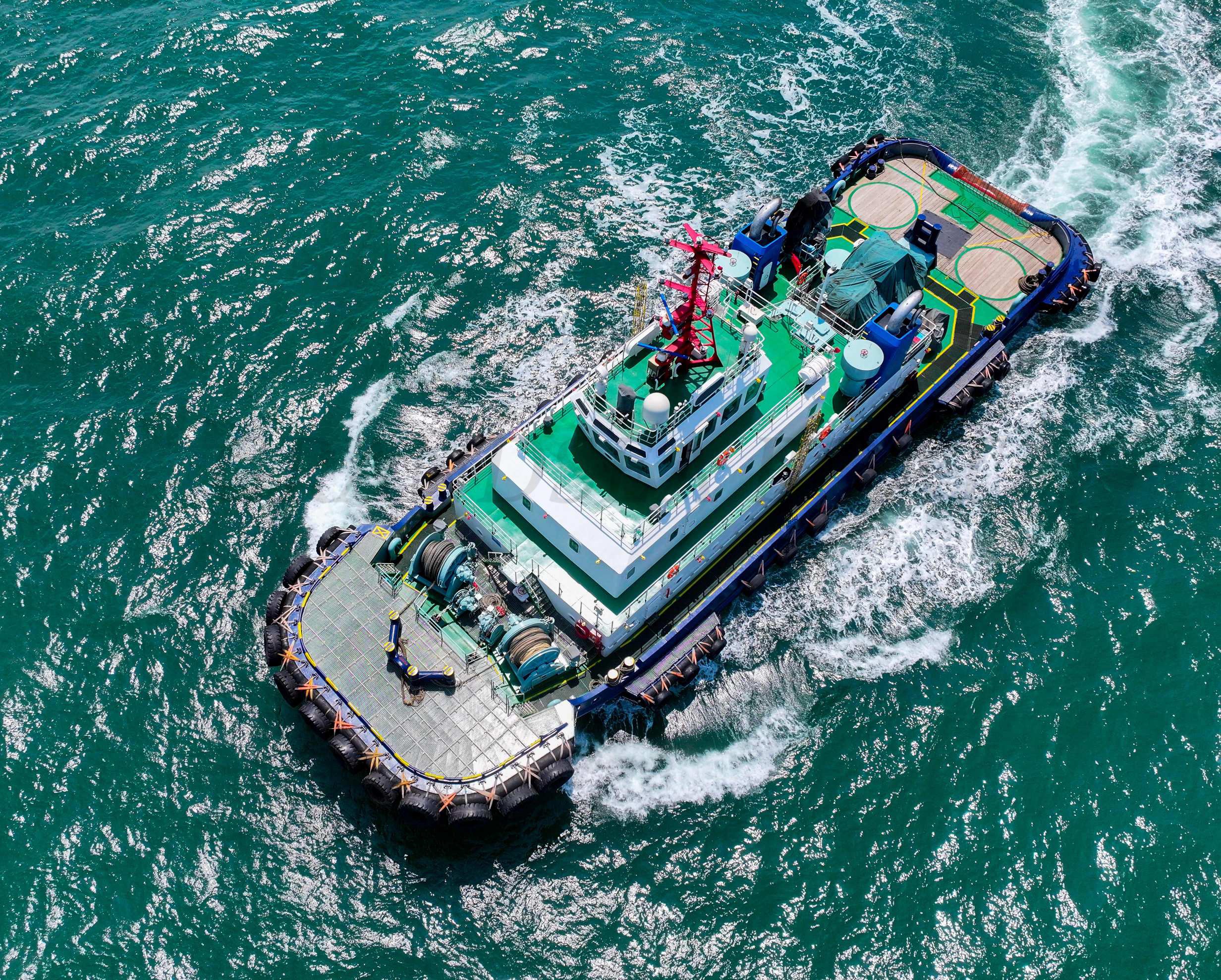Grandsea 39米拖船 拖轮工作船 船厂用 87T系柱拉力 拖船出售