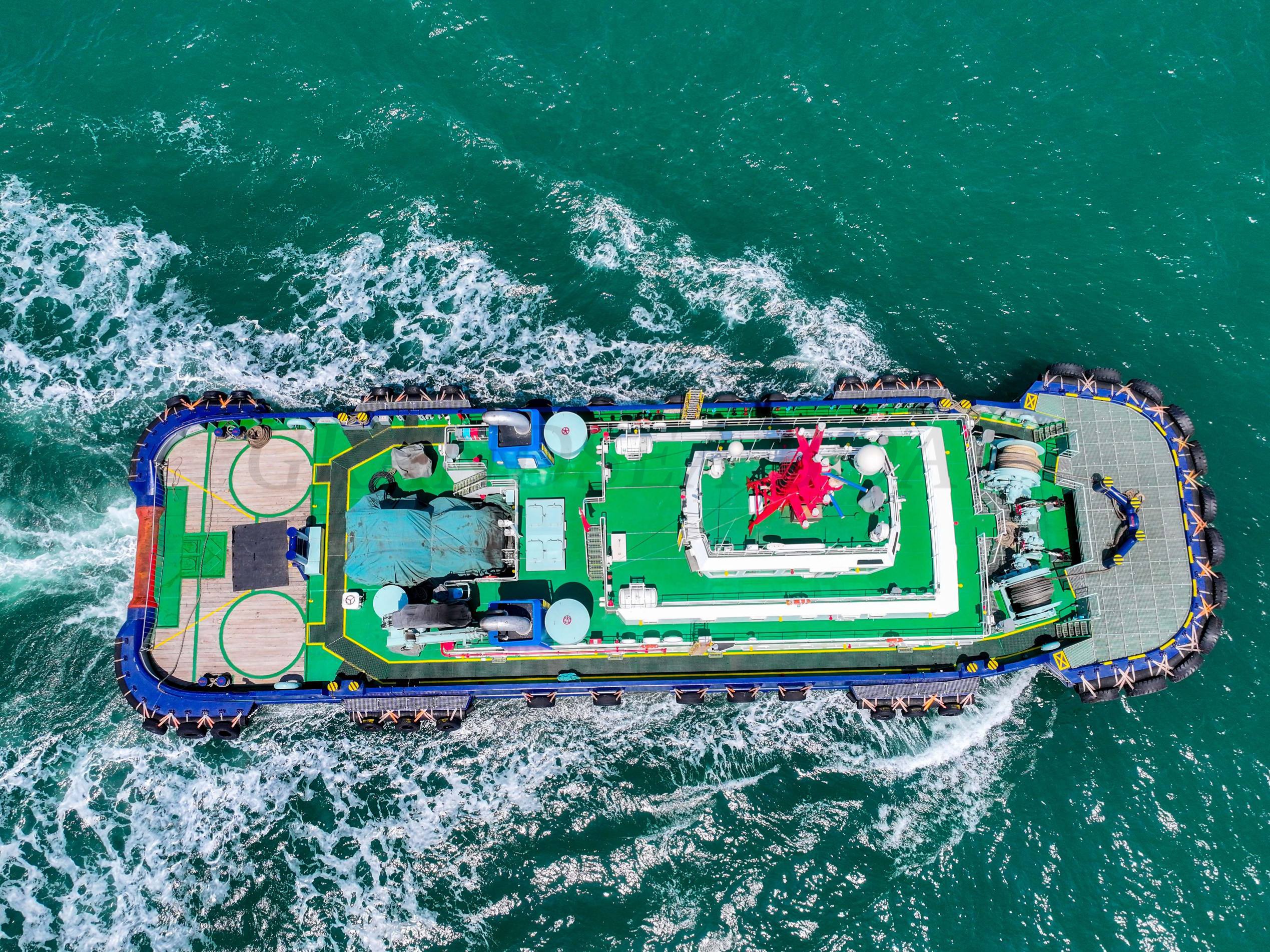 Grandsea 39米拖船 拖轮工作船 船厂用 87T系柱拉力 拖船出售