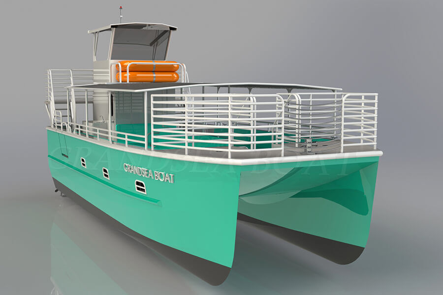 Grandsea 11.6m 铝制双体船观光潜水客船
