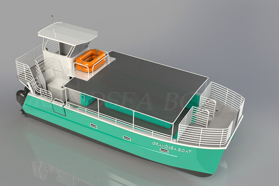 Grandsea 11.6m 铝制双体船观光潜水客船