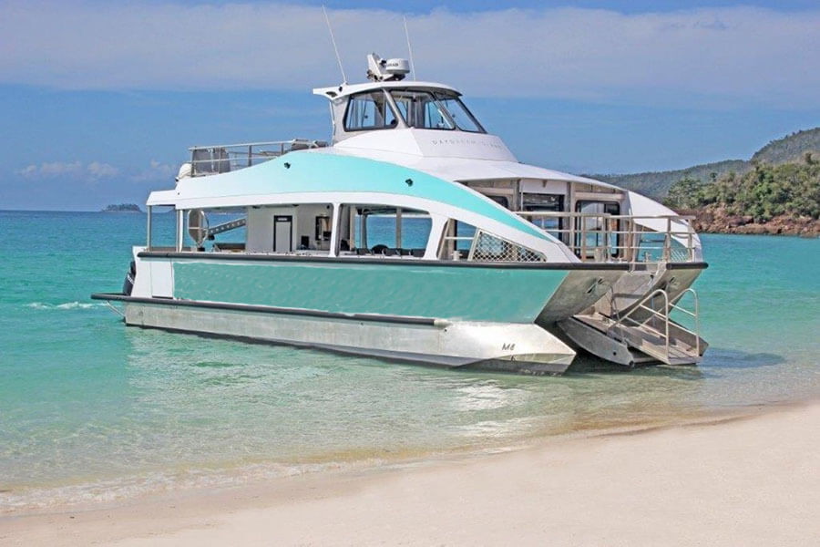 Grandsea 39ft Aluminum 30persons Catamaran Passenger Water Taxi Boat For Sale