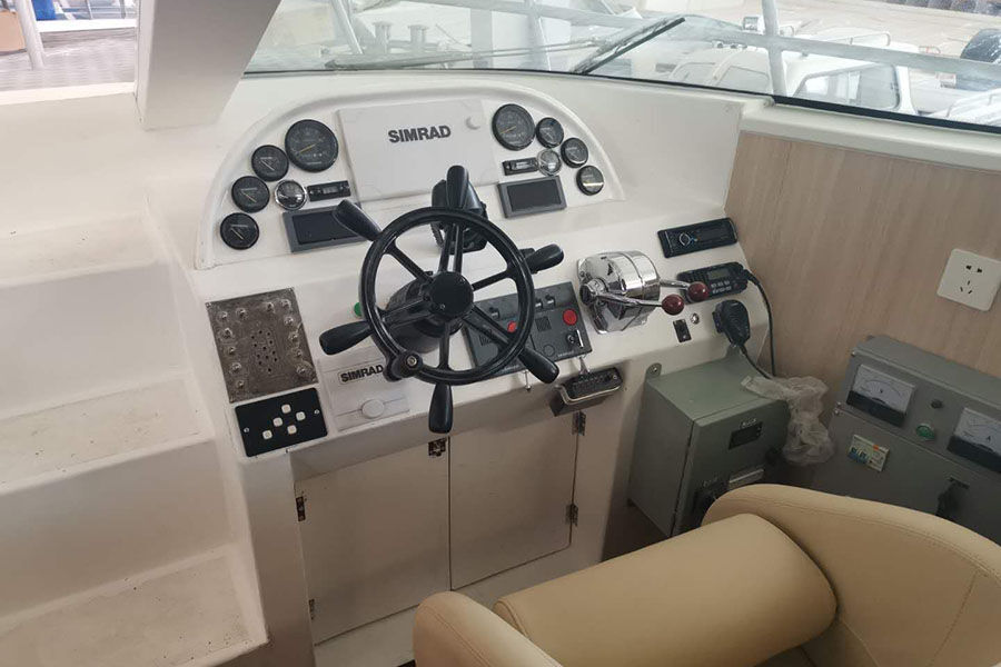 出售 45 人铝制快速客运渡轮喷射船