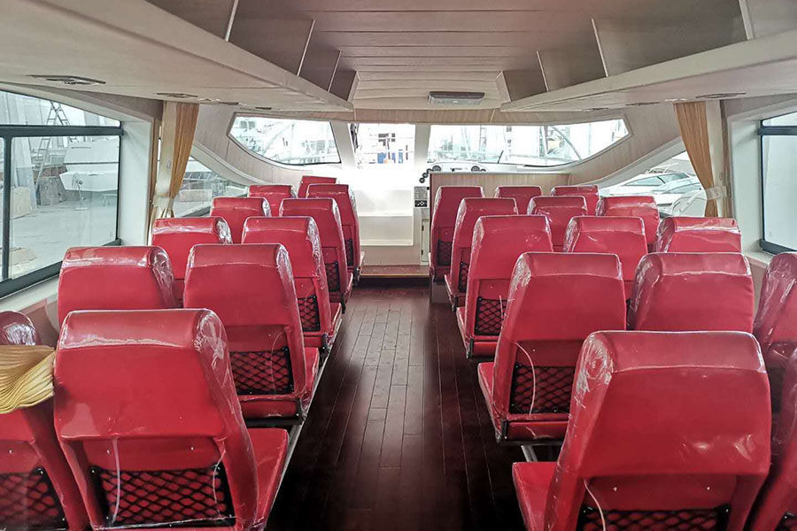 45 Persons Aluminum Fast Passenger Ferry Jet Boats for Sale