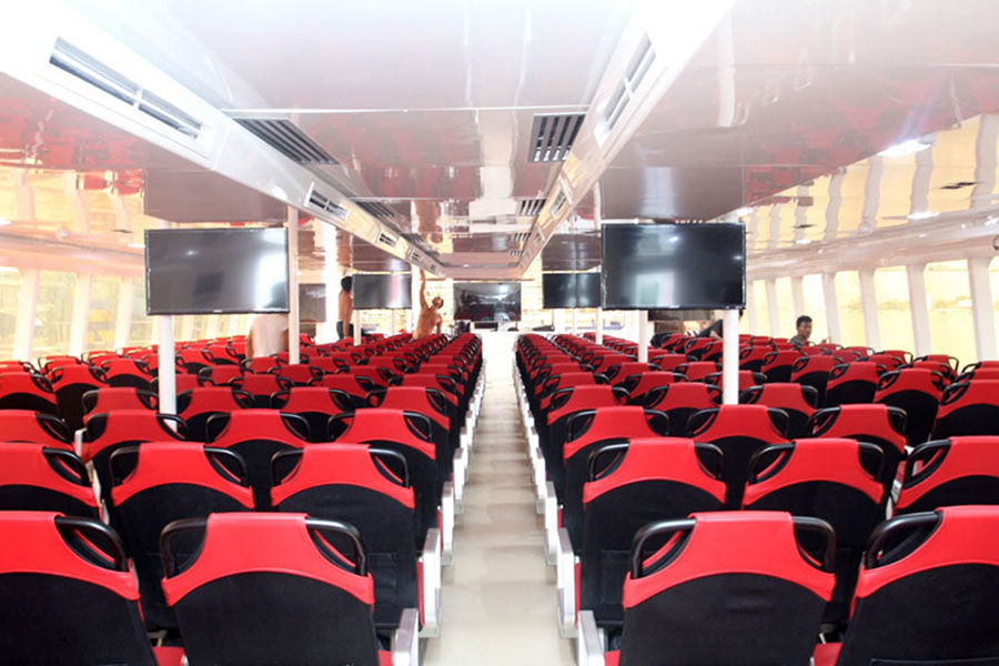 出售 Grandsea Boat 300persons 铝制双体船客渡船