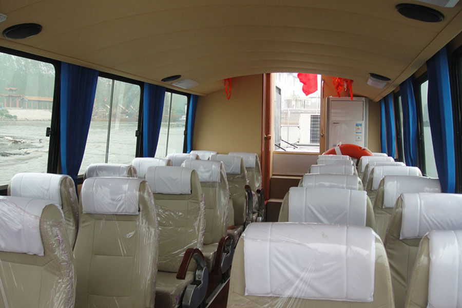 13.8m 26 Persons Fiberglass Passenger Ferry And Crew Boat for Sale