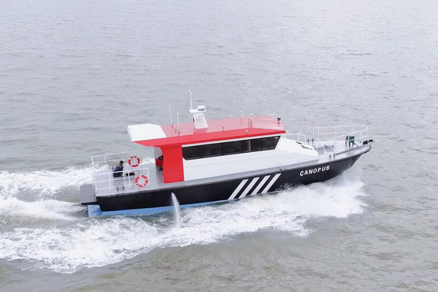 中国 17m 钢壳 40seater 乘客船员转运船出售