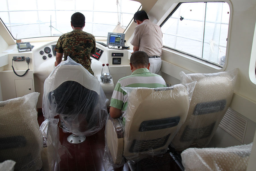 出售 18m 60 人铝壳客船