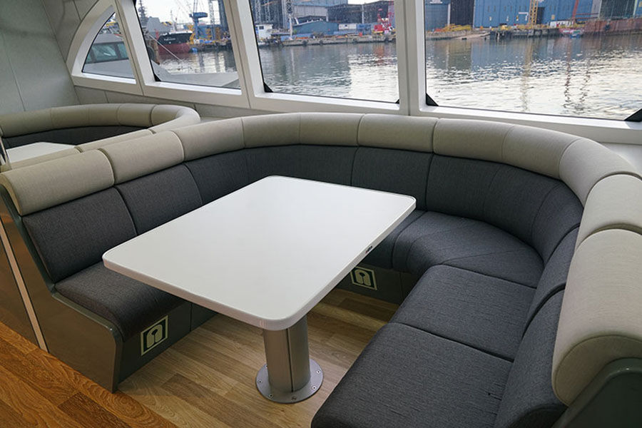 35m 200perons Aluminum Hull Fast Passenger Ferry Boat for Sale