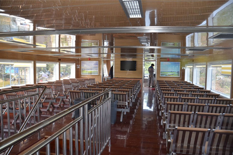 出售 38m 200-400 人钢制渡轮客船