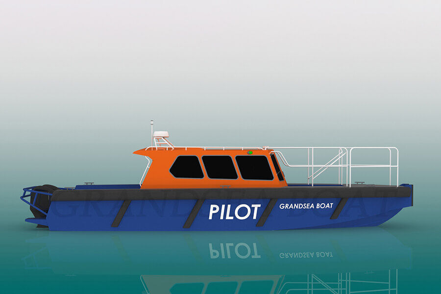 Grandsea 中国制造 11.6m 廉价铝制海洋领航船出售