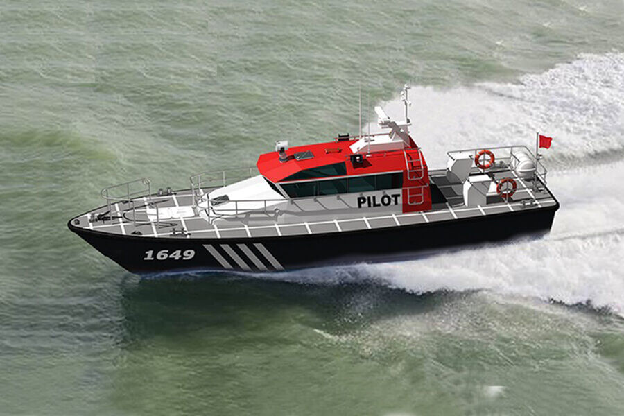 出售 Grandsea Boat 16m 铝材引航船