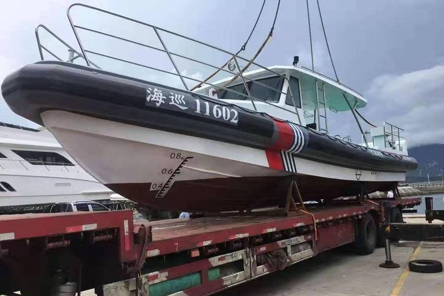 出售 40 英尺铝制军用海岸警卫队高速巡逻艇