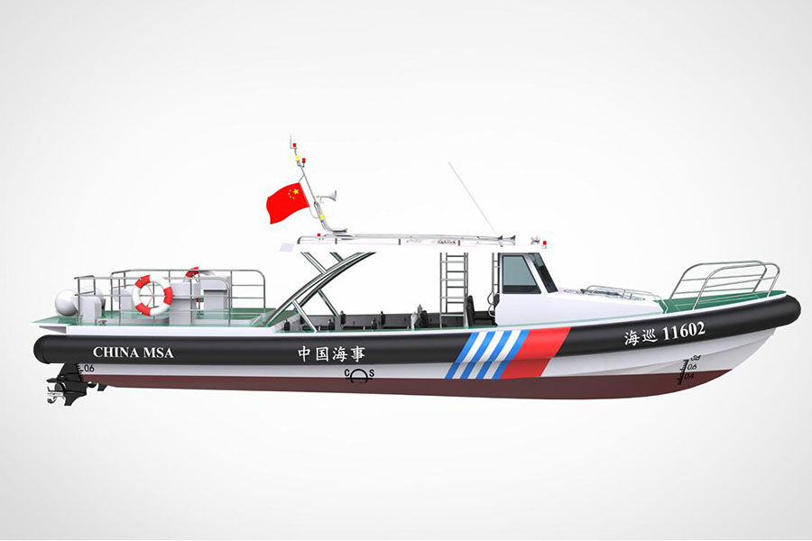 出售 40 英尺铝制军用海岸警卫队高速巡逻艇