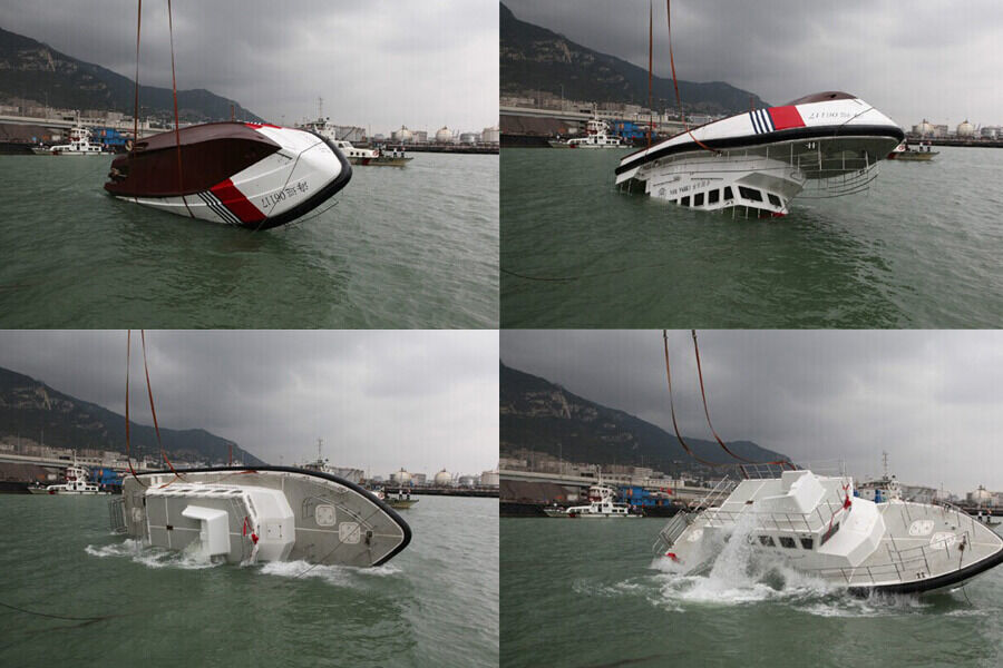 出售 Grandsea 17m 铝制海岸警卫队自动扶正巡逻艇