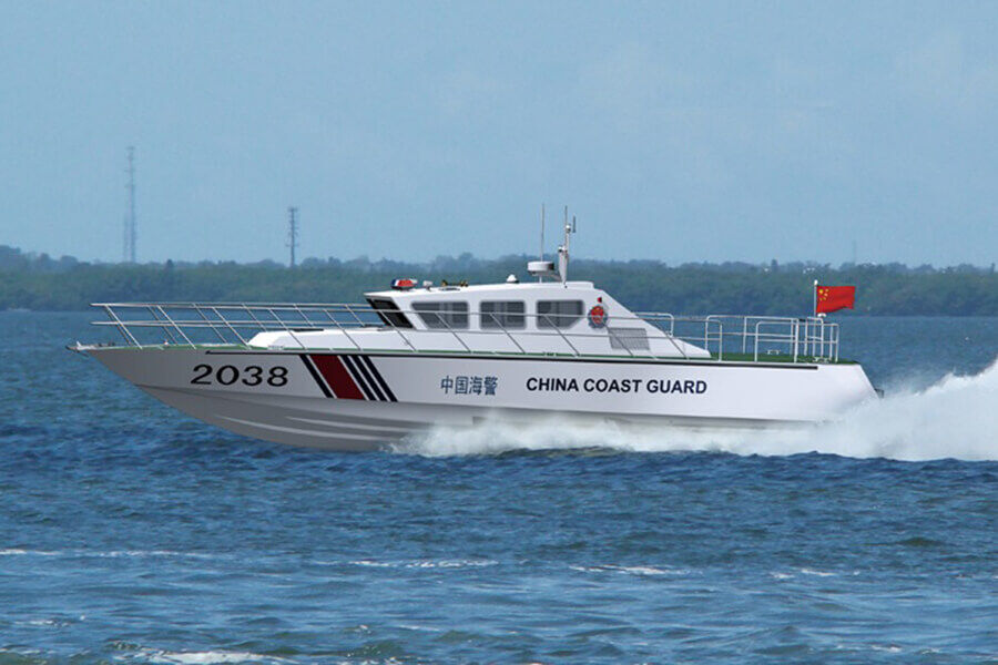 出售 Grandsea 21m 铝制高速海岸警卫队巡逻艇