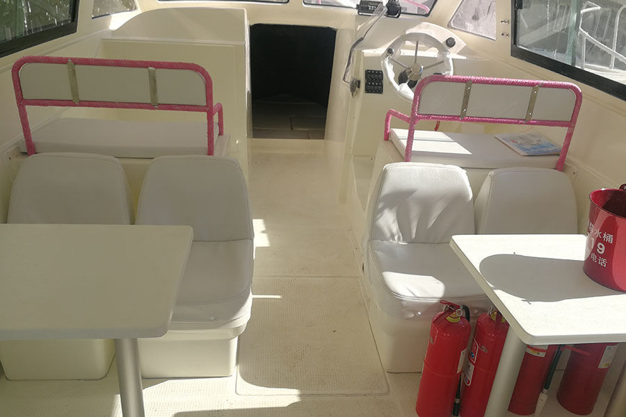 38ft FRP Coastal And River Police Boat with Outboard Engine for Sale