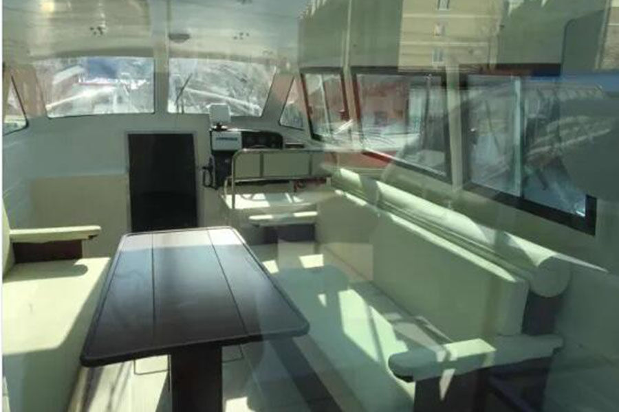 38ft FRP Coastal And River Police Boat with Outboard Engine for Sale