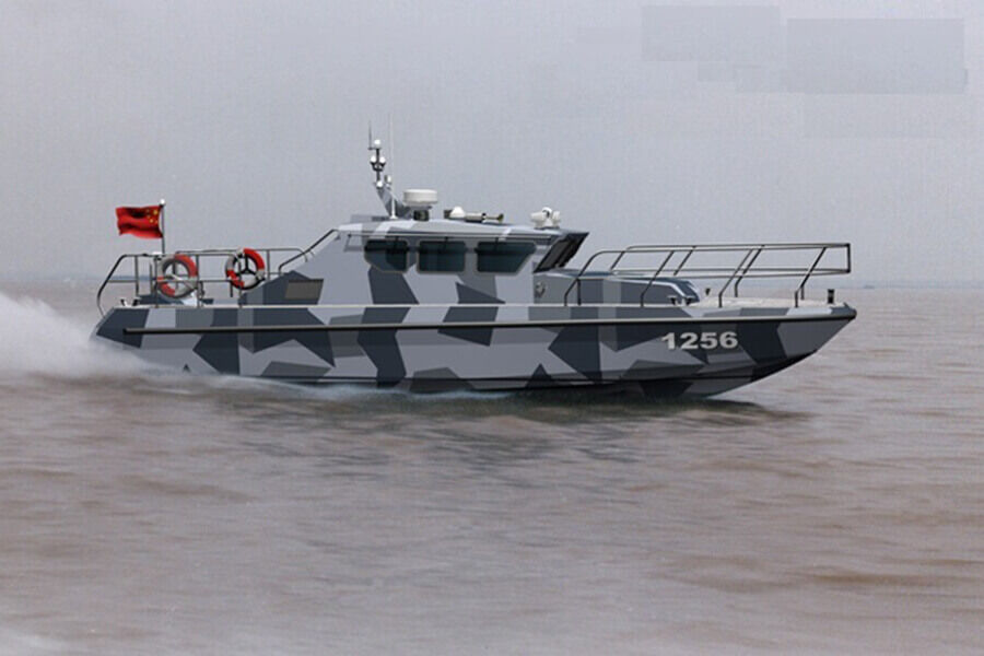 出售 Grandsea Boat 13m/43ft 铝制高速警用巡逻艇