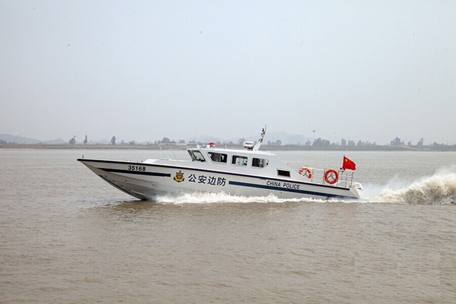 Grandsea 15m FRP Offshore Coast Guard Military Patrol Boat  Fast River Police Boat for sale