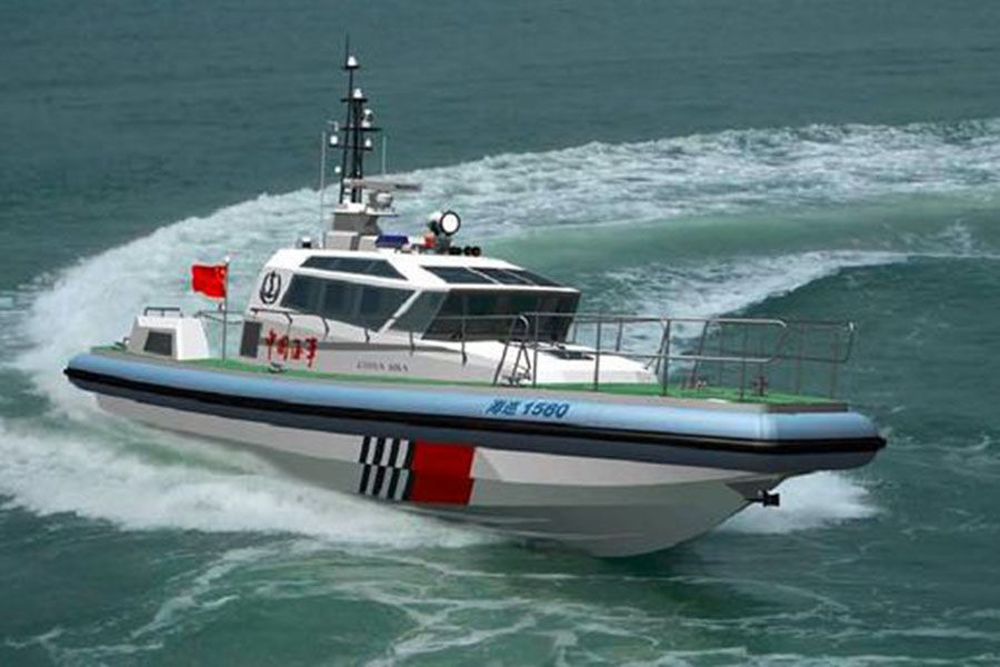 Grandsea 16m Coast Guard FRP Military Offshore Patrol Boat for Sale