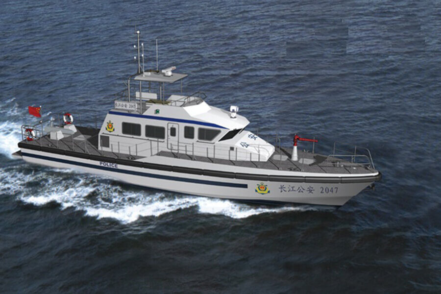 Grandsea 21m FRP 25knots Coast Guard Military Patrol Boat for Sale