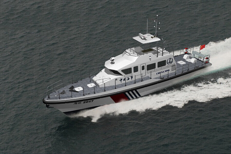 出售 Grandsea 21m FRP 25knots 海岸警卫队军用巡逻艇