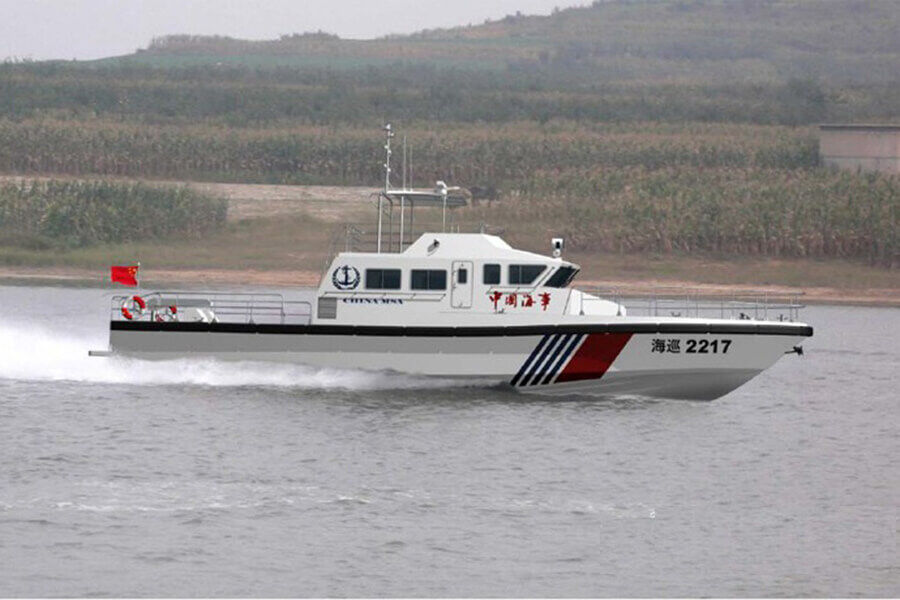 出售 Grandsea 21m FRP 25knots 海岸警卫队军用巡逻艇