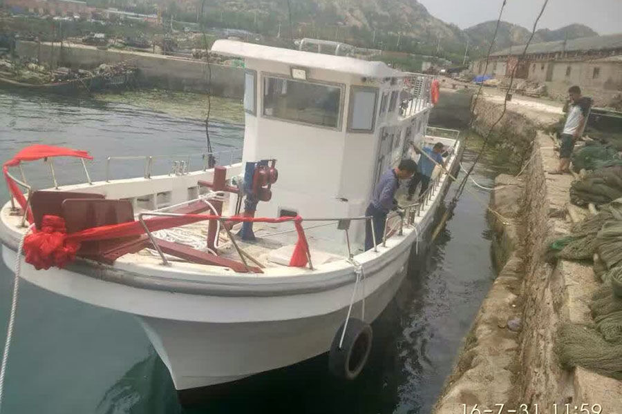 出售 Grandsea 17.3m 玻璃纤维海上商业拖网渔船