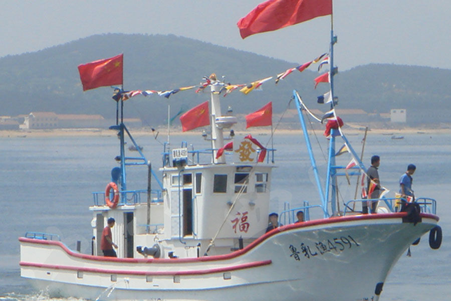 出售 Grandsea 17.3m 玻璃纤维海上商业拖网渔船