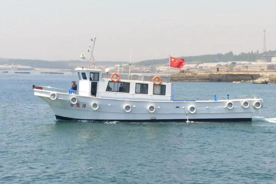 出售 Grandsea 17.3m 玻璃纤维海上商业拖网渔船