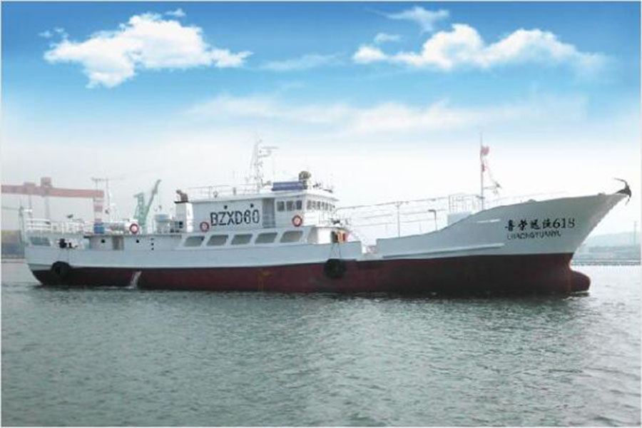 150ft/45m Steel Ocean Stern Trawler Fishing Ship with Freezer for Sale
