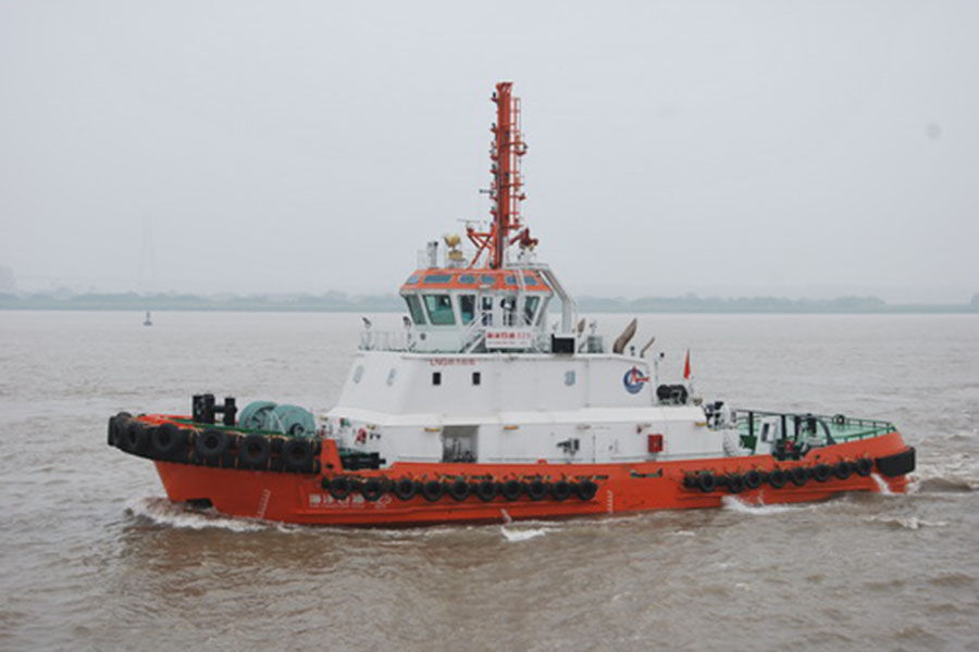 出售 Grandsea 36m Oceangoing Harbour ASD Pusher Tug Towing Vessel