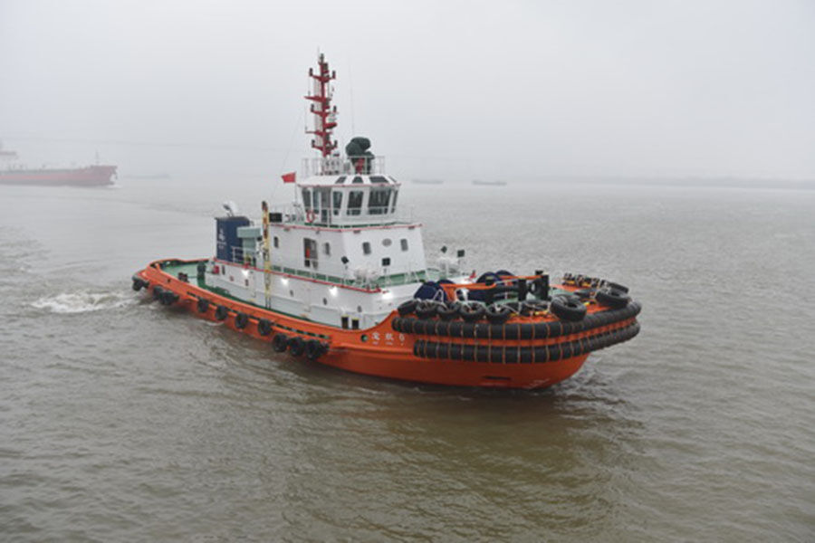 出售 Grandsea 36m Oceangoing Harbour ASD Pusher Tug Towing Vessel