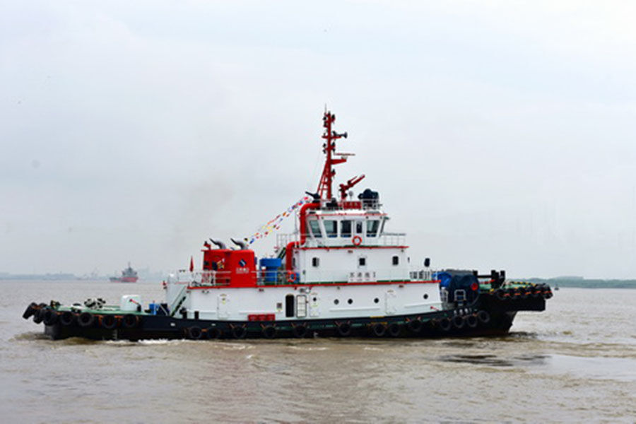 出售 Grandsea 36m Oceangoing Harbour ASD Pusher Tug Towing Vessel