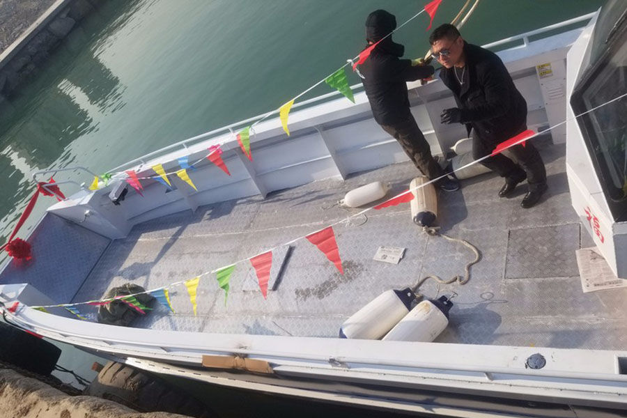 出售 13m 铝制登陆艇工作船