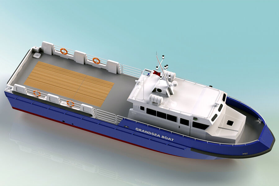 出售 Grandsea 22m 铝制海上供应船/船员船/工作船