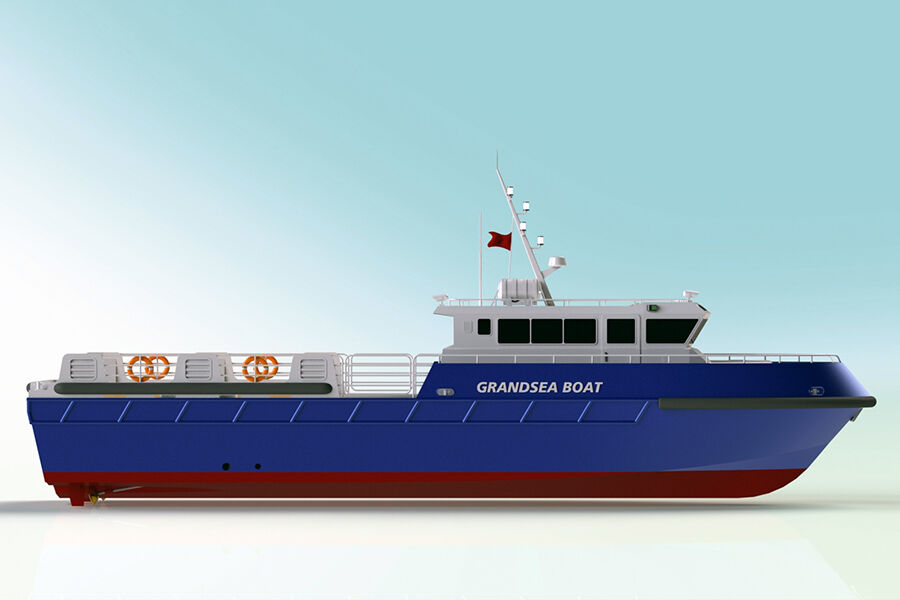 出售 Grandsea 22m 铝制海上供应船/船员船/工作船