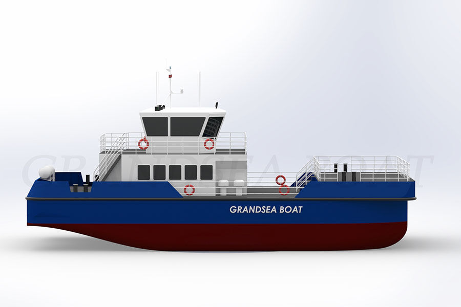 24m 铝制双体船海上风电场支持/供应/工作船/船舶/船只待售