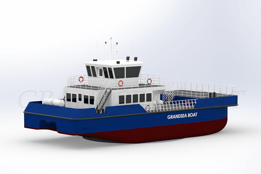 24m 铝制双体船海上风电场支持/供应/工作船/船舶/船只待售