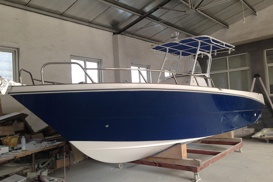 出售 27 英尺中控台速度专业玻璃纤维渔船