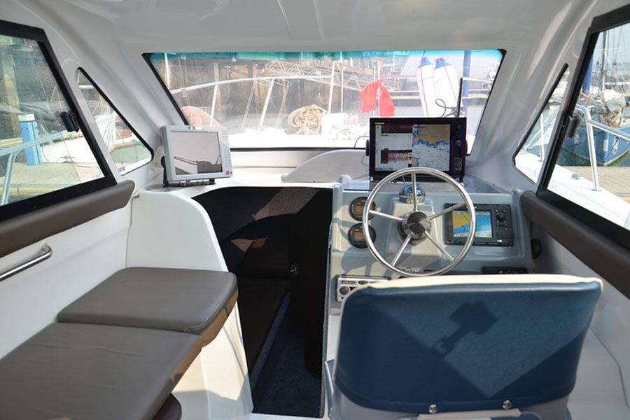 32英尺速度客舱专业玻璃纤维渔船出售