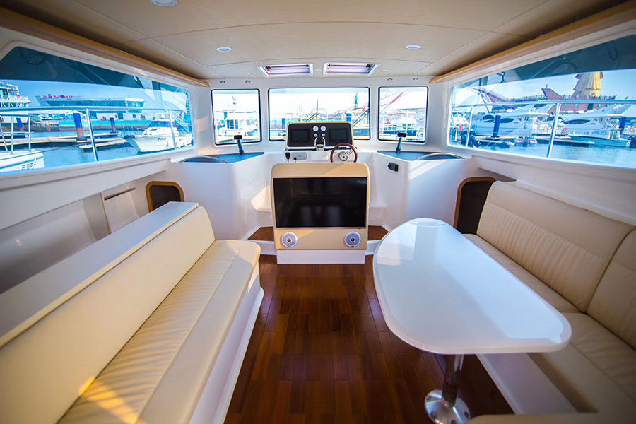 38ft Fiberglass Catamaran Lagoon Design House Motor Yacht  for Sale