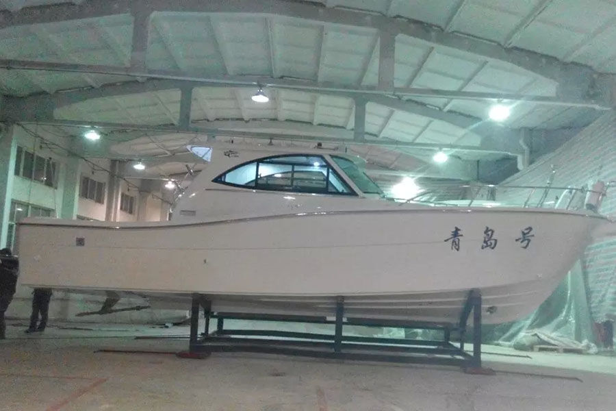40ft Inboard Diesel  Engine  Deep Sea  Fiberglass Fishing Boats for Sale