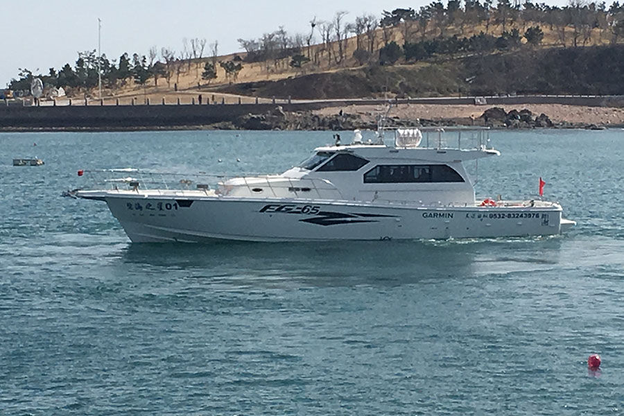 出售 Grandsea 19m 专业玻璃纤维深海船舱渔船