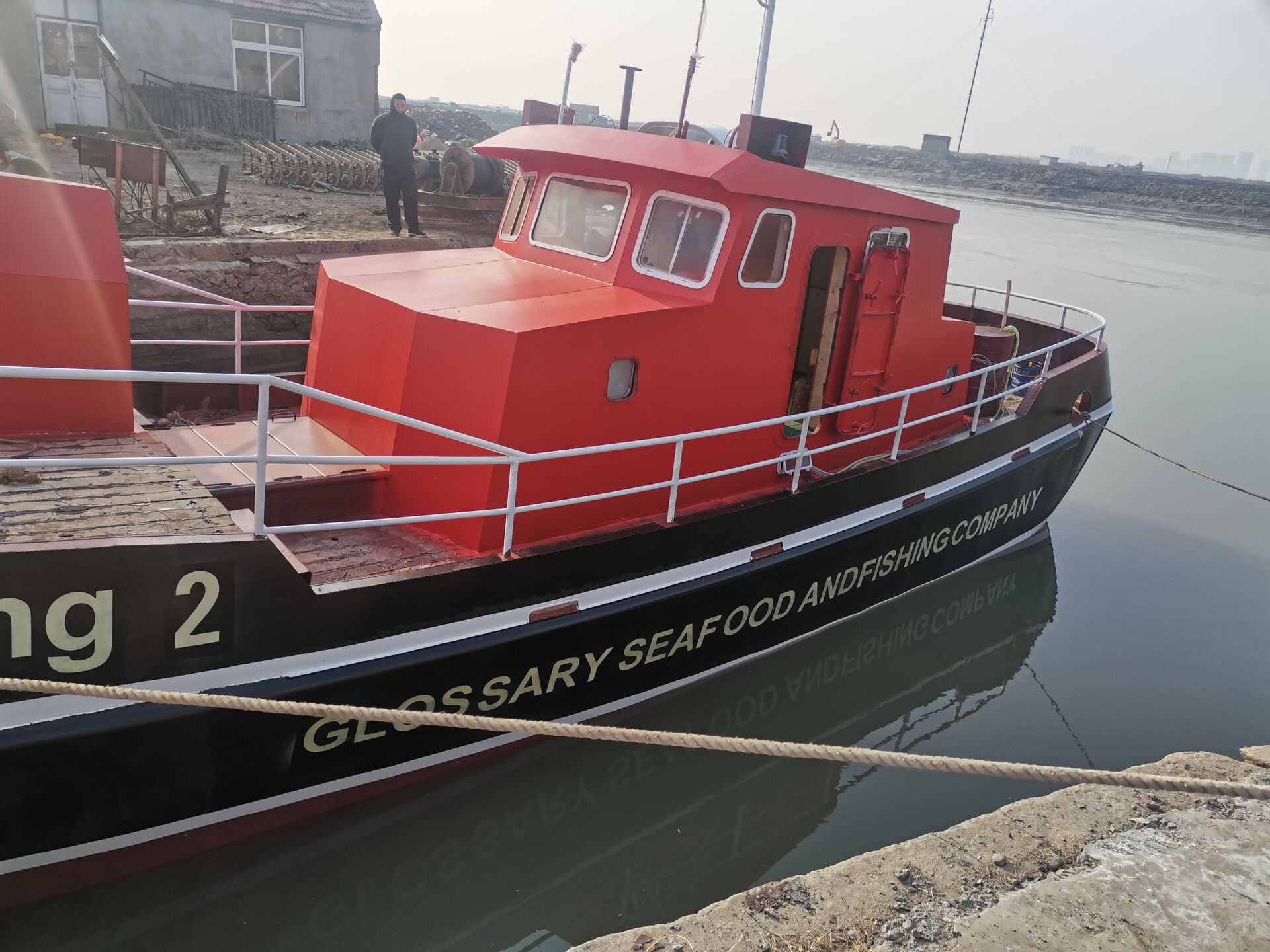 Grandsea 16.5m/78ft 钢制船体深海船尾拖网渔船出售