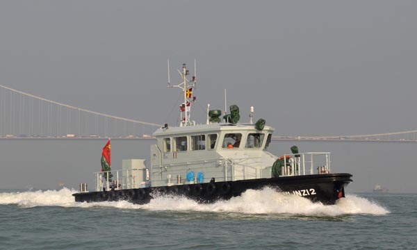 Grandsea 20m 钢/铝船体/驾驶舱海岸警卫队/渔业调查/巡逻船/船舶出售