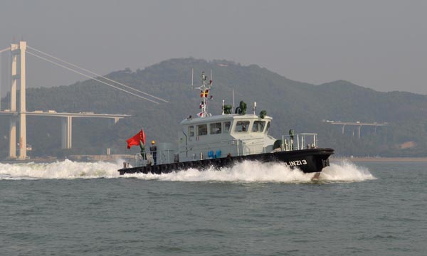 Grandsea 20m 钢/铝船体/驾驶舱海岸警卫队/渔业调查/巡逻船/船舶出售