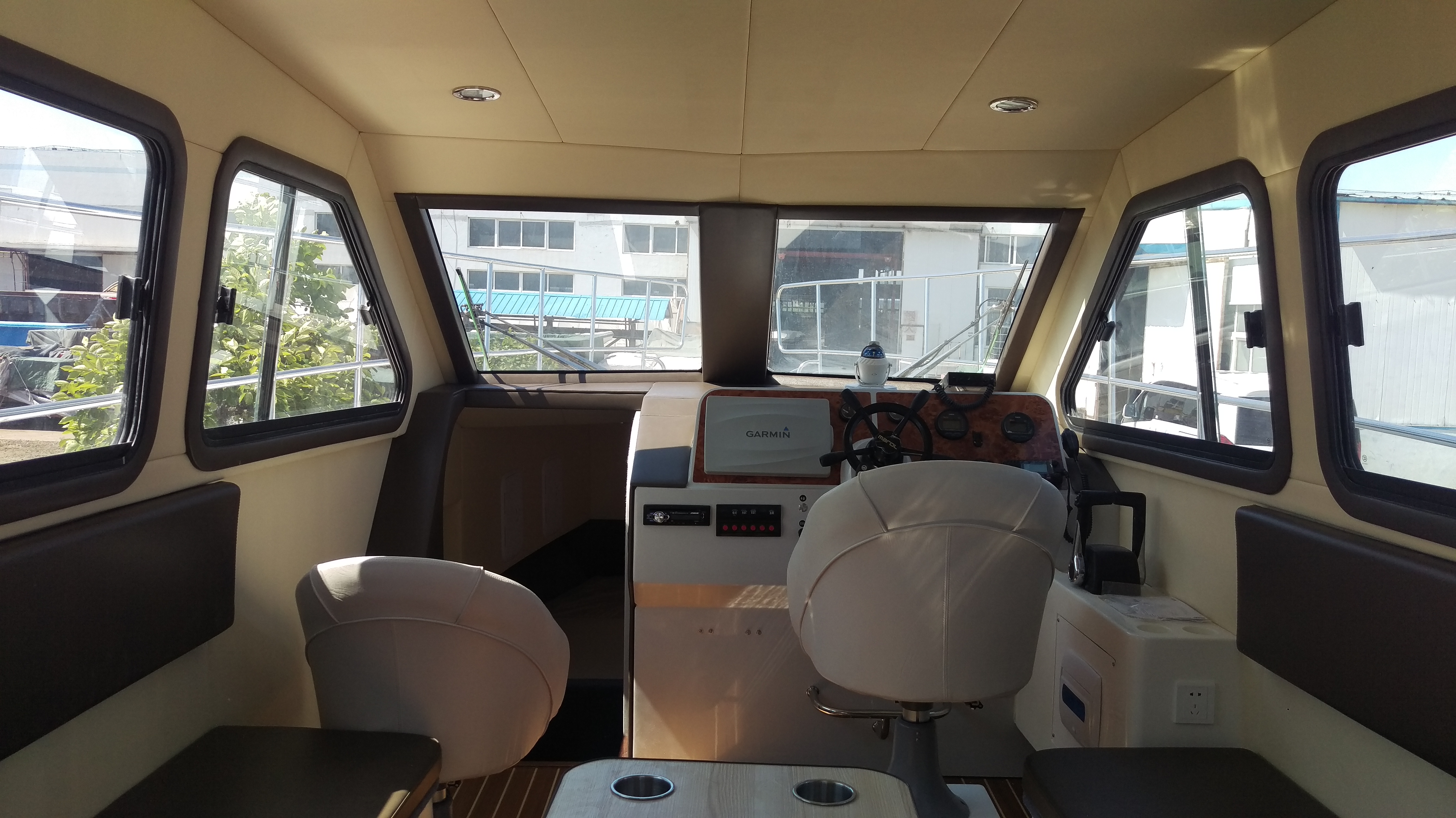 Grandsea 12m FRP 材质舷外发动机巡逻艇出售